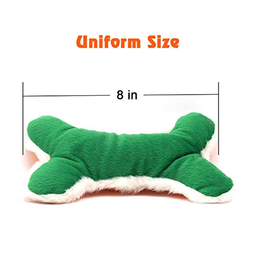 Sunkypup Squeaky Plush Dog Toy - 3 Pack Interactive Puppy Toys For Small, Medium And Large Dogs, Durable Dog Chew Toys For Teething Pet, Cool Dog Stuff For Fun #TOP1