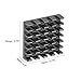 uxcell 19x19x5mm Black Self Adhesive Aluminum Heatsink Electronic Radiators for IC, MOS 10 Pcs