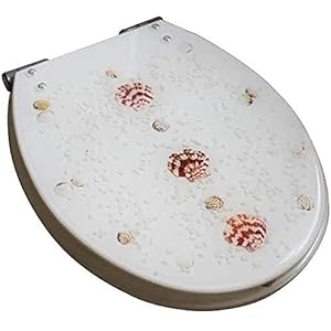 Wc-bril, Toiletzittingen Toilethoes Bevestigingen op/neer Duurzaam Loo-zitplaats voor familie badkamer (Color : Multi…