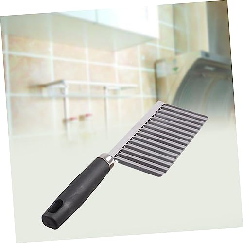 Cortador de papas con borde ondulado de acero inoxidable iplusmile miniatura 2