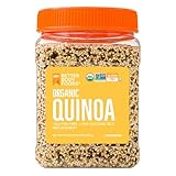 BetterBody Foods Organic Quinoa, Vegan, Gluten Free, Low Glycemic Rice Replacement, 24 ounce