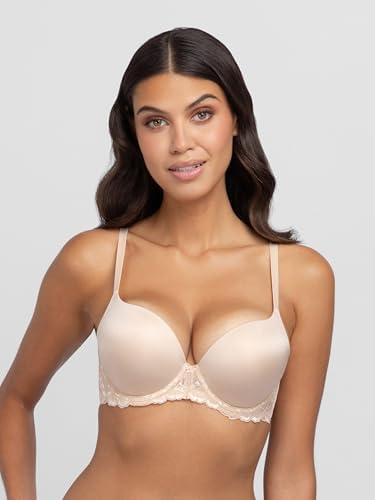 DORINA Claire Super push-up beha voor dames, voor dagelijks gebruik, ondoorzichtig, Zwart, 70A DORINA Claire Super push-up beha voor dames, voor dagelijks gebruik, ondoorzichtig, Zwart, 70A