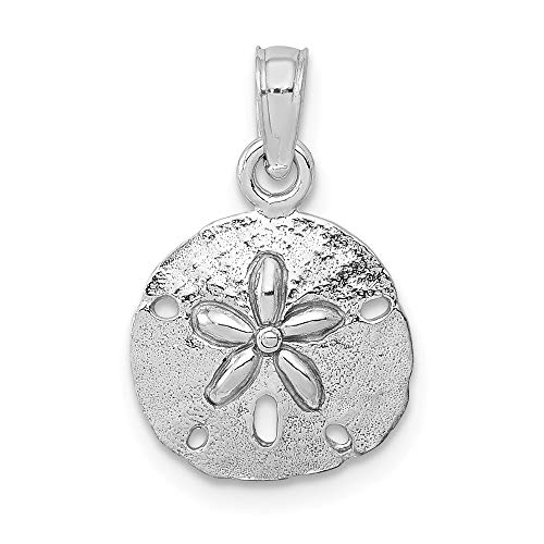 Million Charms 14K White Gold Small Charm Necklace Pendant with
