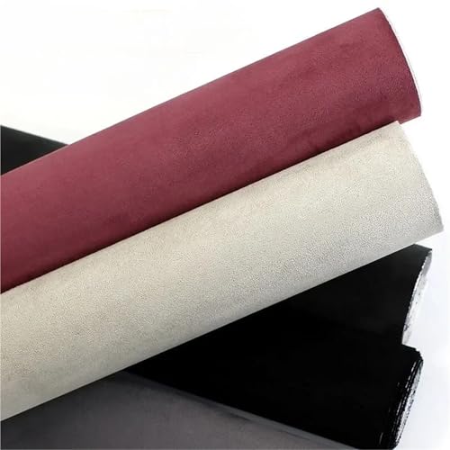 Tissu ciel de toit voiture daim adhésif pour rénover l'habitacle