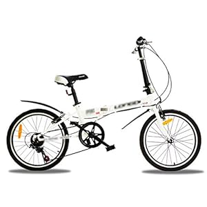 Outdoor Fiets, Heren Dames Opvouwbare Fiets, Vouwfiets Urban, Gestroomlijnd frame, opvouwbare fietsen, 20 inch 6…