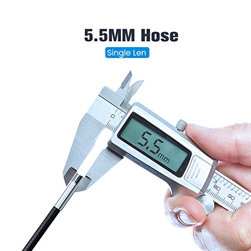 Loijon Tela colorida de 4.5 polegadas HD Endoscópio digital 5.5mm Única lente IP67 À prova d'água B