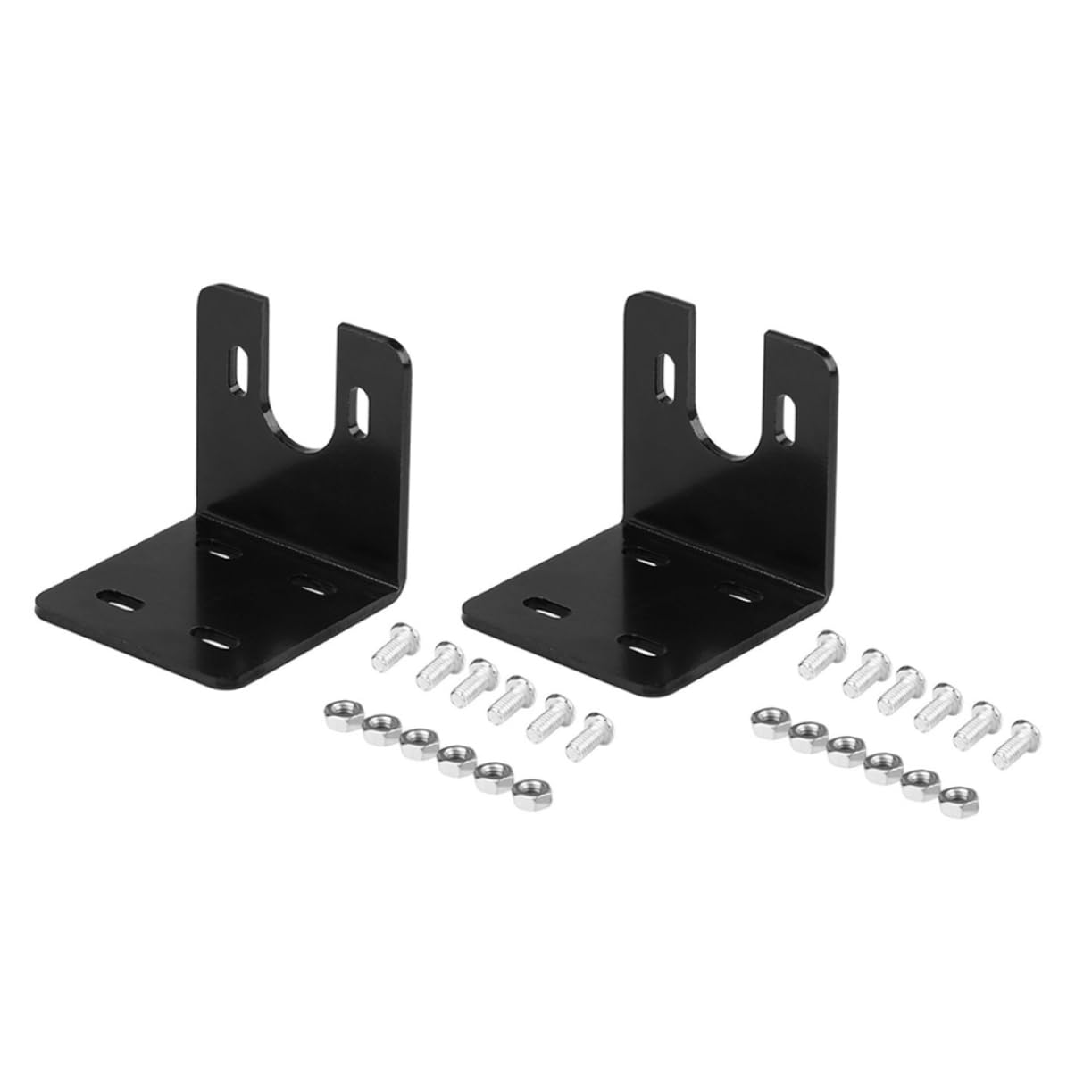 Housoutil 2 Sets Motor Mount Bracket U-Type 775 DIY Stands for Gear Motor Accessories for Rc Model Car Robot
