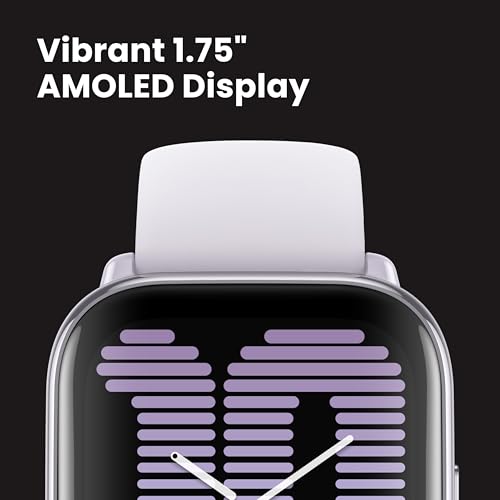 Image of Amazfit Active Smart Watch 42mm, AI Fitness Tracker & Sleep Coach, GPS, Amazon Alexa Built-in, Bluetooth, 14-Day Battery, 120+ Sports Modes, Android & iPhone, Black