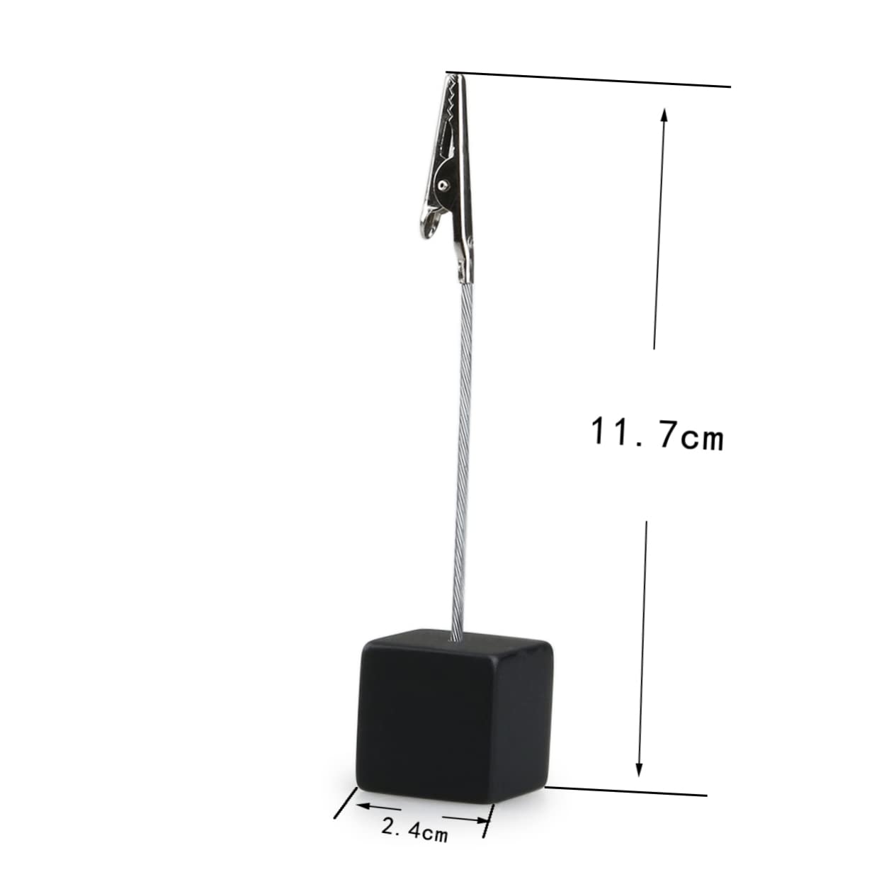 SHINEOFI 100 Pz porta promemoria portanumero da tavolo morsetto per appunti porta clip per appunti con divisori delle stanze morsetto tavolo carta portafoto fermaglio per appunti