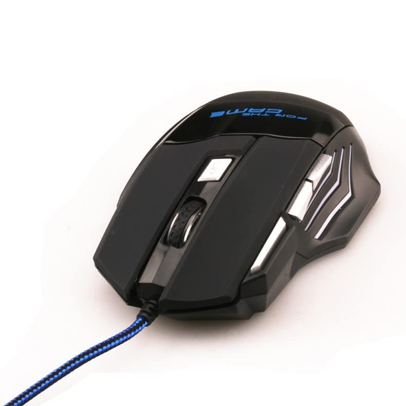 LondonExpress LED Optical PC Gaming Mouse USB Wired Programmable 7 Button 5500Dpi Mice Gamer UK - Image 6