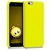 Produktbild kwmobile Hülle kompatibel mit Apple iPhone 6 / 6S - Handyhülle gummiert - Handy Case in Zitronengelb