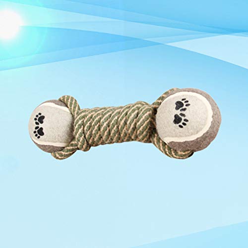 Brinquedo de mastigar para cães da POPETPOP com corda de nó para filhotes de cachorrinhos em formato