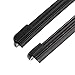 X AUTOHAUX 3 Pcs Front Rear Windscreen Wiper Blades Set for VW Golf MK7 2012 2013 2014 2015 2016 2017 2018
