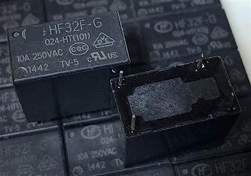 Relé 4 pines HF32F-G para solucionar fallos de encendido en placas electrónicas
