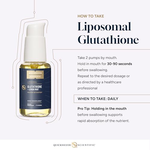 image for Quicksilver Scientific Liposomal Glutathione - Superior Absorption Ora