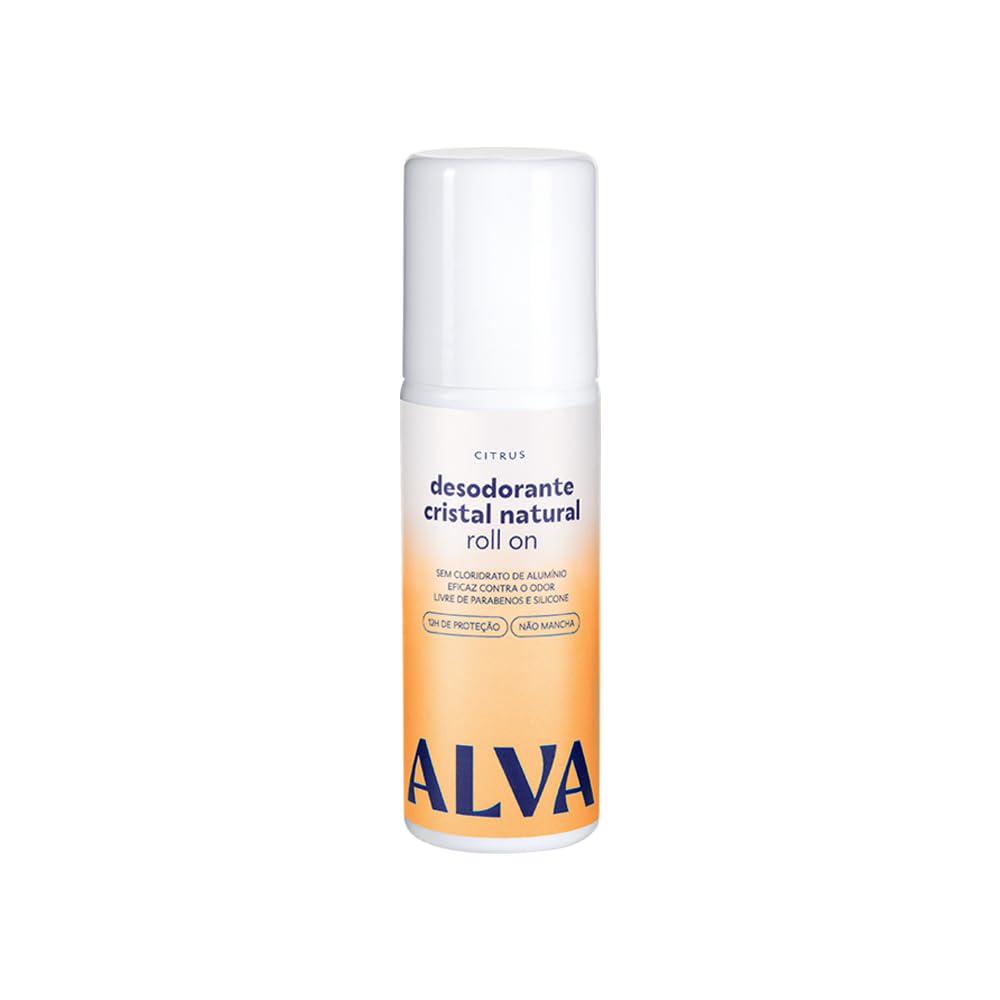 Alva Desodorante Roll on Cristal Natural Citrus 70ml