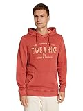 XXX Tom Tailor 1027464 Sudadera, 26006 Chili Oil Red, XL para Hombre