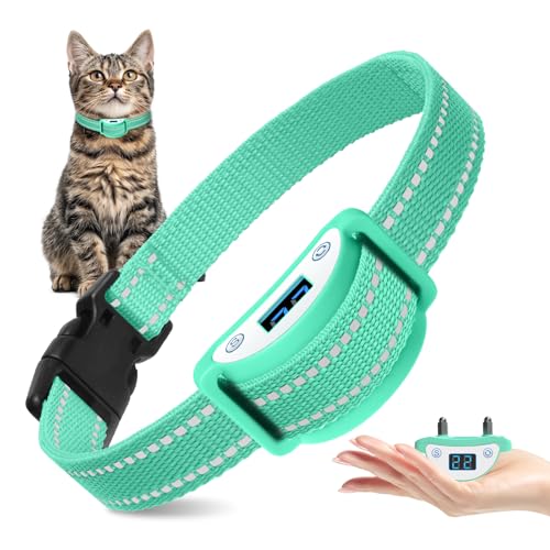 DTCollar Mini Cat Shock Collar Auto Meow Stop