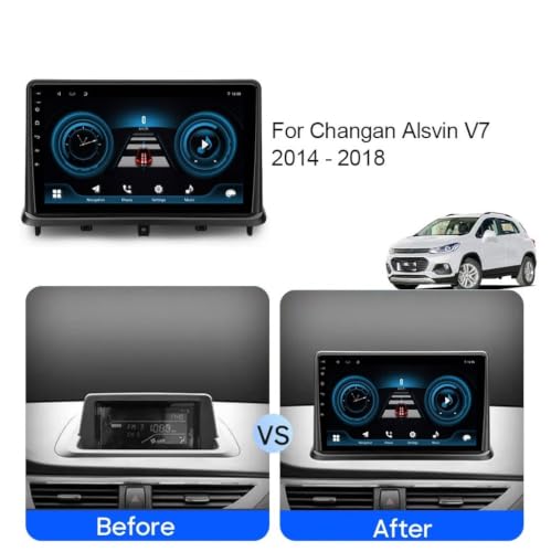 Radio de coche 2 DIN Chevrolet Spark 2015-2018 Android Auto y Bluetooth 4G 64G 2