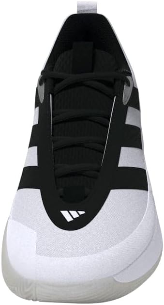 Adidas Unisex Front Court Shoes, Cloud White Core Black Cloud White, 10 - Image 8