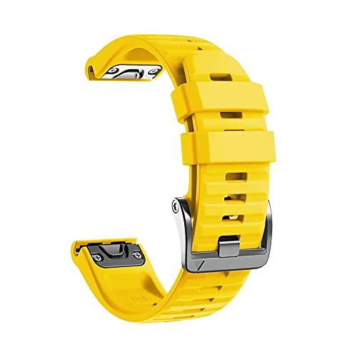 Bracelet silicone de rechange anti irritation pour montre Garmin Fenix 6 7X