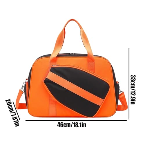 Sac de pickleball femme grande capacité à bandoulière pour vos raquettes