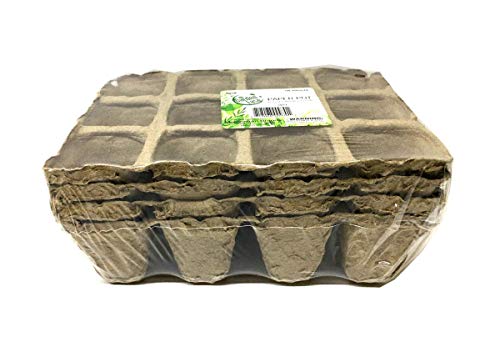 Momentum Brand Garden Ease Peat Pot Seed Tray Starter Plant X4 (12)