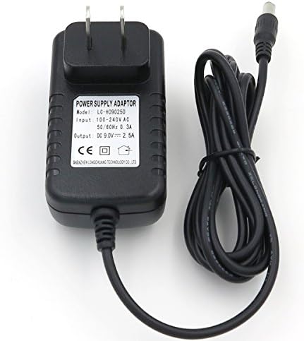 9V 2.5 A Power Adapter, AC to DC, 2.1mm X 5.5mm Plug, 9V 2.5A Wall Plug Power Supply for Aroma Diffuser, Air Cleaner and Air Purifier