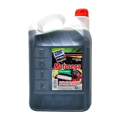 Olio Verde per Catene Motosega, 5 Litri