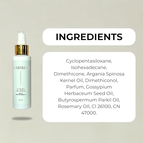 Luxury Oil Spray, Ultra-Fine Mist Hidratante para Brillo miniatura 4