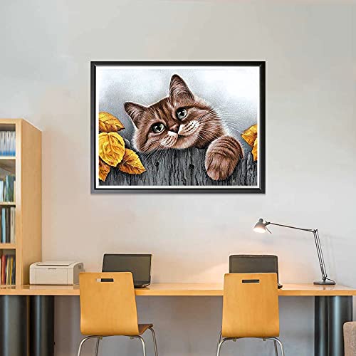 Jantabo Diamond Schilderij Kits Kat, 5D DIY Dier Volwassenen Beginners Diamond Painting Set Volledige Boor Cross Stitch… - Image 4