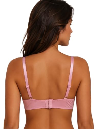 Image of Viola's Secret 6 Pack of Color Print T-Shirt Bras B Cup C Cup and D Cup