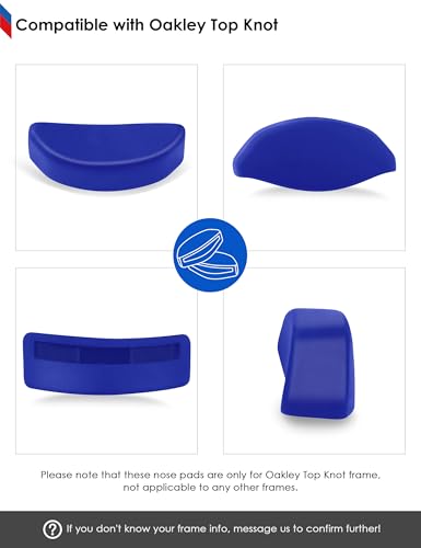 Image of BLAZERBUCK Replacement Nose Pieces for Oakley Frogskins Range /Frogskins Range XL /Top Knot /Side Swept /HSTN /Spindrift /Wildrye