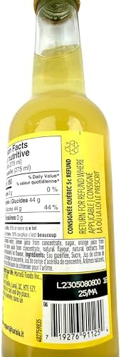 Lurisia Limonata Lemon Soda 4 x 9.3 Fl Oz (275ml) Italian Soda - Sparkling Lemonade Bottles - Citrus Lemon Soft Drink - Limonata from Italy - Carbonated Fruit Juice Beverage