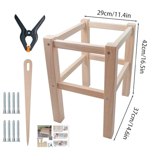 Kit cadre repose-pieds bois DIY éducatif et kit création marchepied - 7