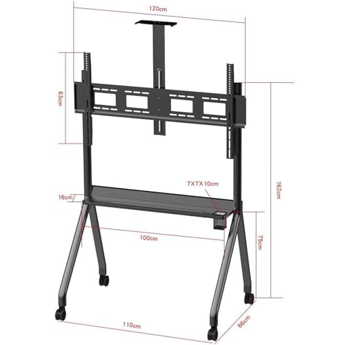 Soporte móvil ajustable para pizarras y TVs miniatura 2