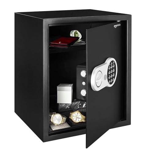 Image of Amazon Basics Digital Safe With Electronic Keypad Locker For Home, Gross Capacity - 39L (Net - 33L)