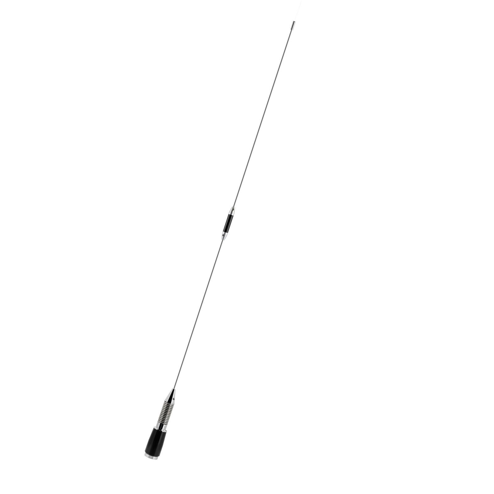 Bingfu Antenna Radio Mobile VHF UHF Veicolare Connettore PL259 86 cm | Bibanda 136-174/400-460 MHz, Supporto a Staffa, Cavo 5 m, per Camion Camper SUV Auto, Radioamatore, VHF Marino