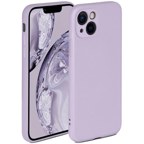 Coque souple iPhone 13 avec bord surélevé anti-choc Oneflow violette