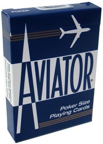 Cartas de Poker Aviator Calidad Casino - 2 Barajas miniatura 3