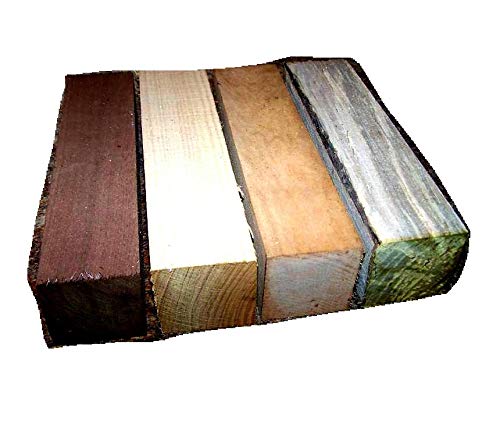 (New) Walnut, Honey Locust, Hickory, Sycamore Turning Blanks Wood Lumber 3 X 3 X 12 (uses Include Furniture, cabinets, Windows and Door Frames, Millwork, and molding)