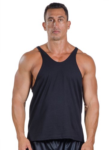 Pitbull Gym Stringer Tank Top - Black - XXL