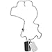 Produktbild Diesel Halskette Für Männer, 60 Cm + 5 Cm Silberne Edelstahl-Halskette, DX1040040