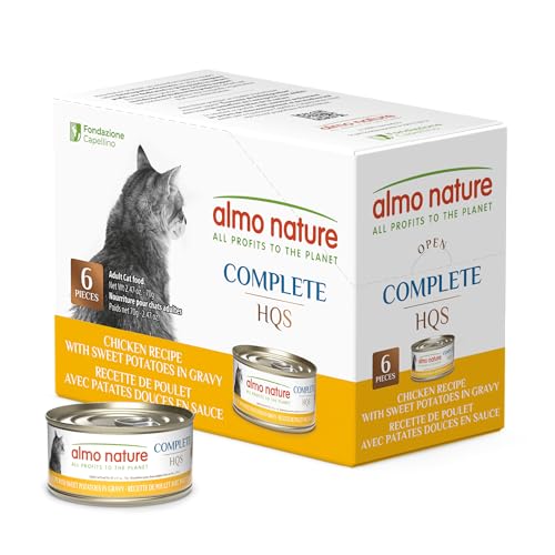 almo nature HQS Complete Wet Cat Food Chicken with Sweet