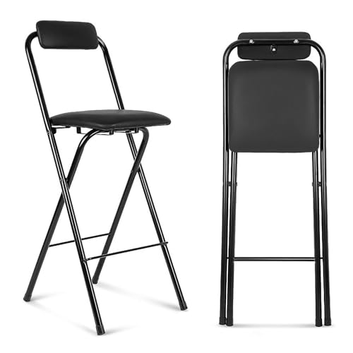 JFGCTYHXY Taburete Plegable, Taburete Alto Plegable, Ideal for Cocina, Restaurante, sin Necesidad de Montaje, fácil Transportar, Perfecto for el hogar, la Oficina o Cualquier Tienda