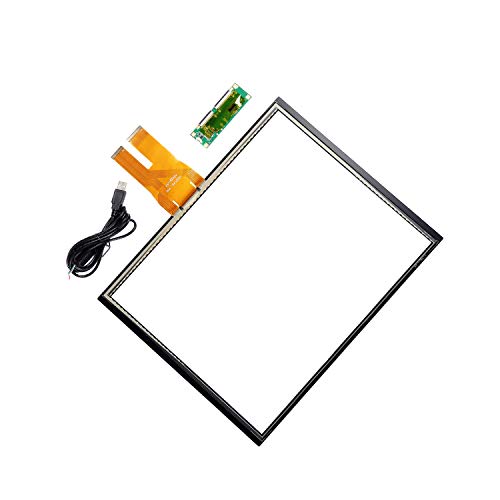 GreenTouch Écran tactile capacitif PCAP de 12,1" en verre multi-tactile sans pilote USB Cover