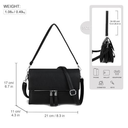 Gladdon Small Crossbody Purse for Women Trendy Shoulder Bag with Adjustable Strap Ladies Handbags2