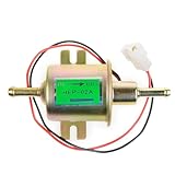 Pompa di carburante elettrica 12V 24V Bassa pressione Bullone di fissaggio Filo Diesel Benzina Per Auto Carburatore Moto Per ATV HEP-02A