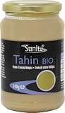 Sunita Tahina Crema di Sesamo - Salsa Tahini Ricca e Cremosa per Hummus e Salse -Crema di Semi di Sesamo Biologica - 340g