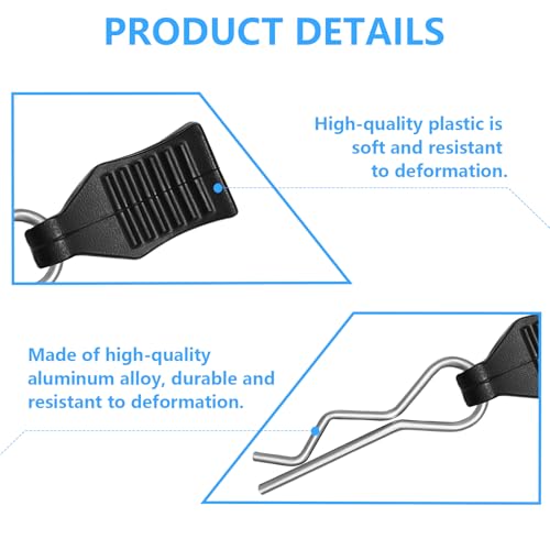 30 Stück RC Karosserie Clips,Karosserieklammern RC für 1/8,1/10,1/12,1/14, 1/16,RC Körper Shell Pin,Fernsteuerungs Car Ersatzteile (Stil 1)